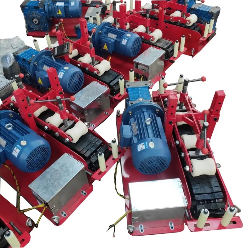 Conveyor Pipe Pulling Gasoline Powered Cable Puller