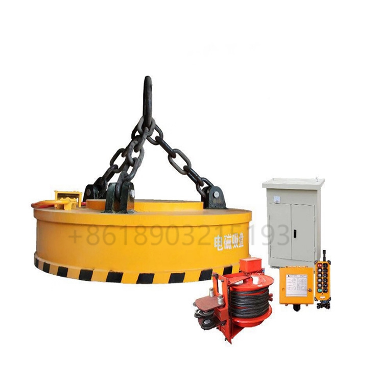 700mm 1100mm Electromagnet Circular Lifting Magnetic Chuck